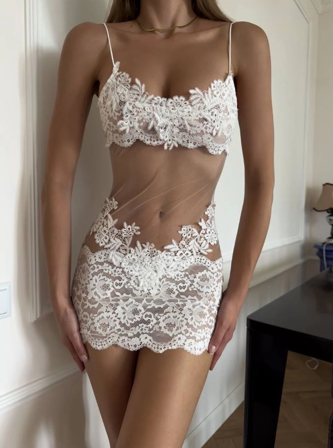 6065-1-B Ivanka Spain White Love - Görsel 1
